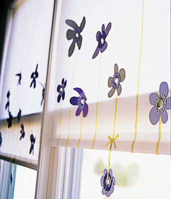 An example of a roller shade