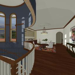 Italian Manor cocktail gallery 360° panorama