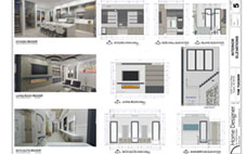 Architectural drawing sheet titled 