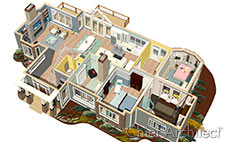 Dollhouse rendering